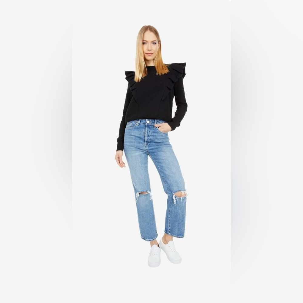 BlankNYC The Baxter Rib Cage Straight Leg Jeans
Size 26 NWT